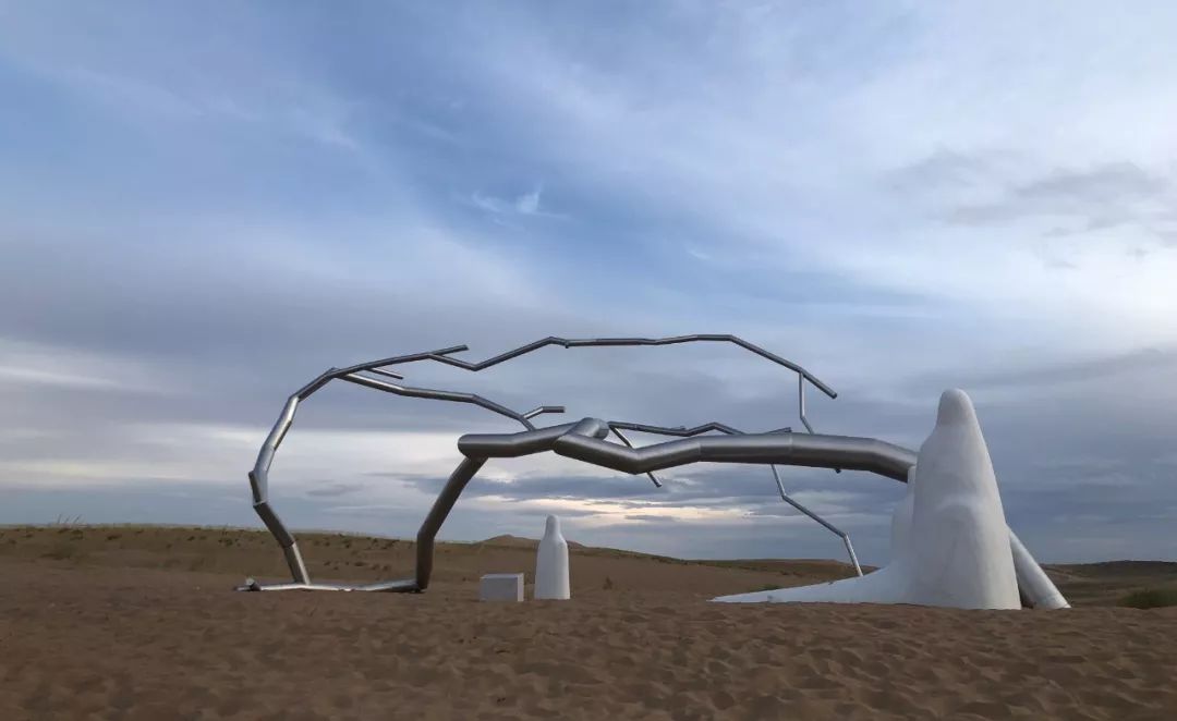 雕塑家霍波洋在作品里注入主观精神和自身风格