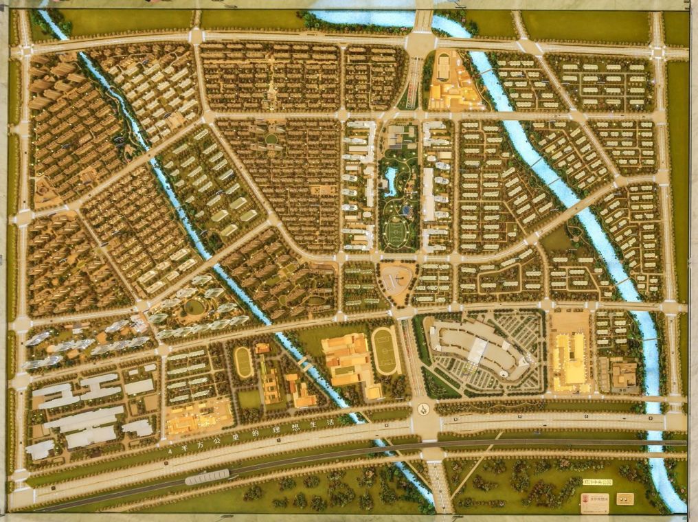 普罗理想国沙盘图开始,理想国是徐董的蓝图.