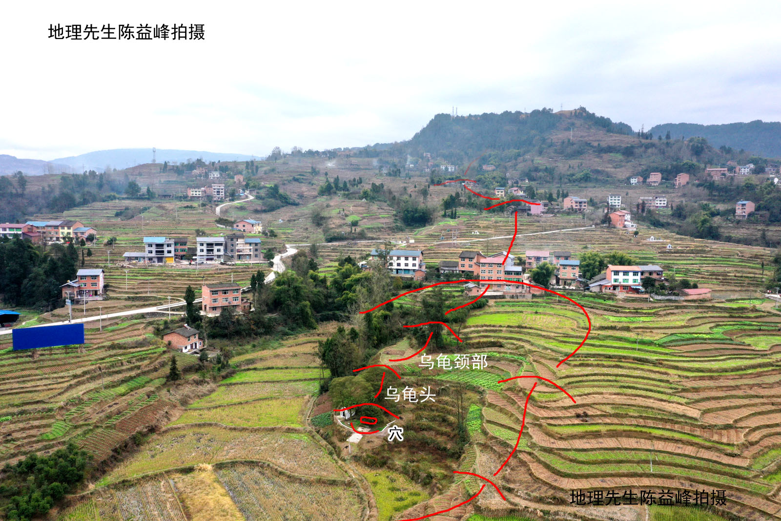 陈益峰:出泥龟形,马氏七品祖地