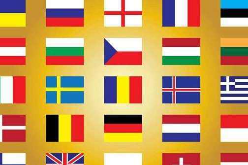 很多国家的国旗都是三种颜色的条纹旗,荷兰,俄罗斯,法国的国旗甚至连
