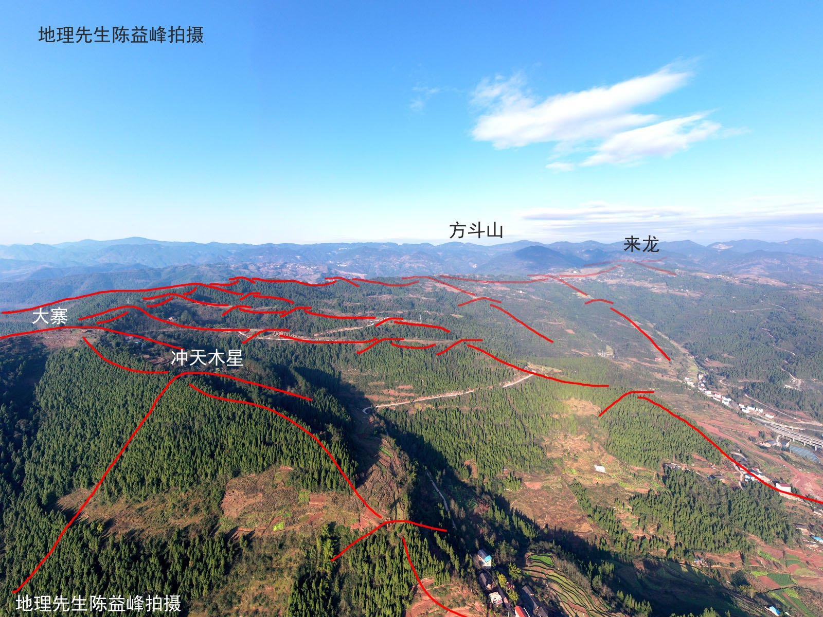 陈益峰醉翁凭几巫家一世祖五品墓地