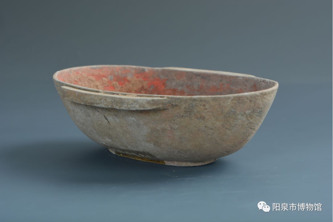 宅家赏文物东汉彩绘陶酒器一组