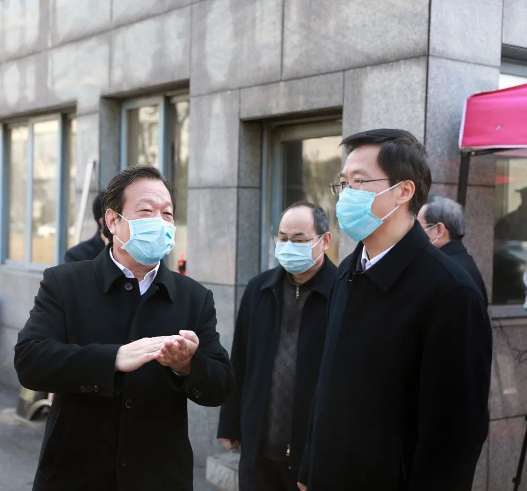 市长庄兆林莅临我校调研指导疫情防控工作