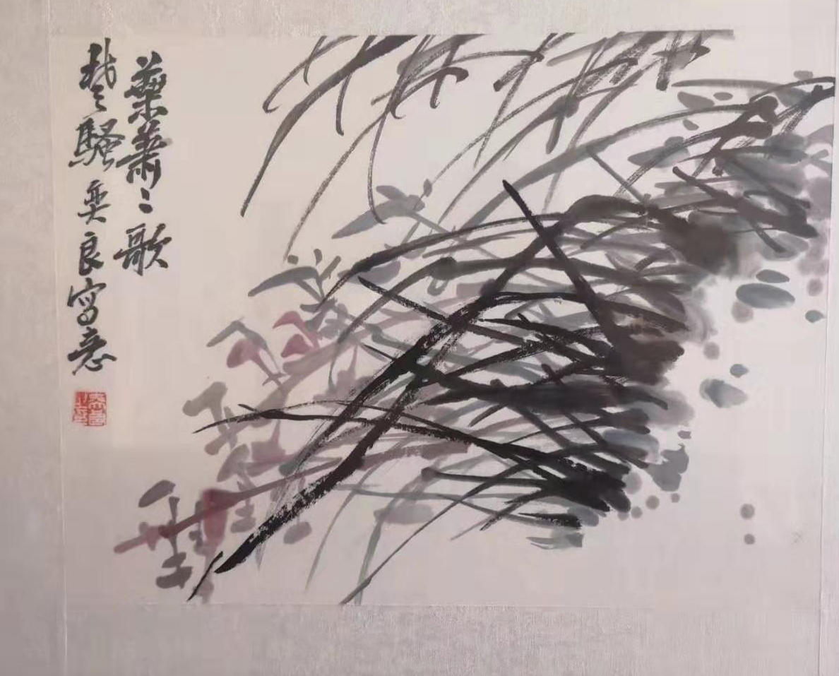 刘奕良作品欣赏:刘奕良:我比较喜欢吴昌硕的作品,并