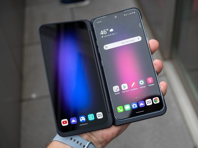 原创用配件实现折叠屏手机体验lgv60thinq5g发布