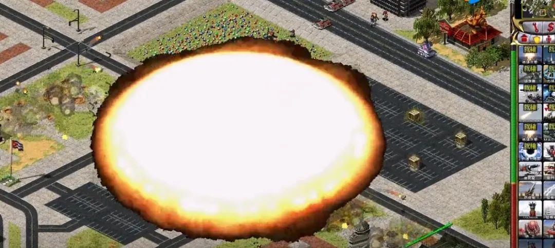 红色警戒之核平崛起一枚超级氢弹足以核平一国铁血游戏