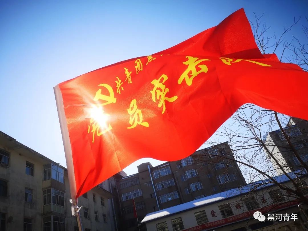 一个党员就是一面旗帜,一个支部就是一个堡垒.
