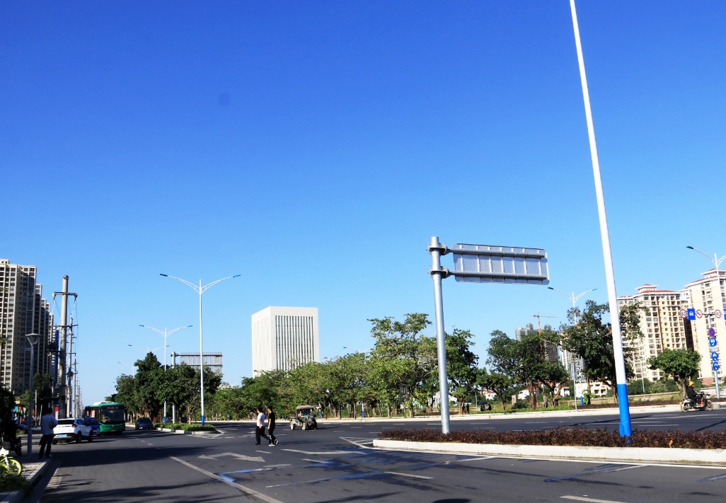 原创投资7千多万北海市要把南珠大道景观建设得更加漂亮