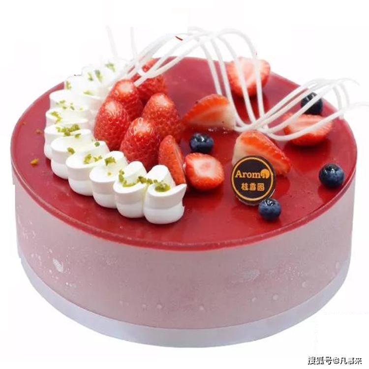 2020年最新款重庆桂香园生日蛋糕,万州梁平有店