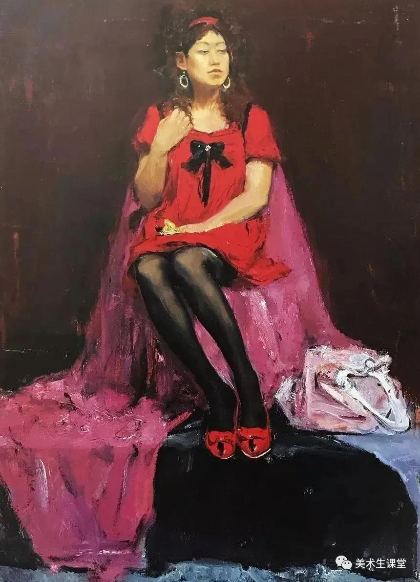 央美基础部经典留校作品色彩半身全身像赏析