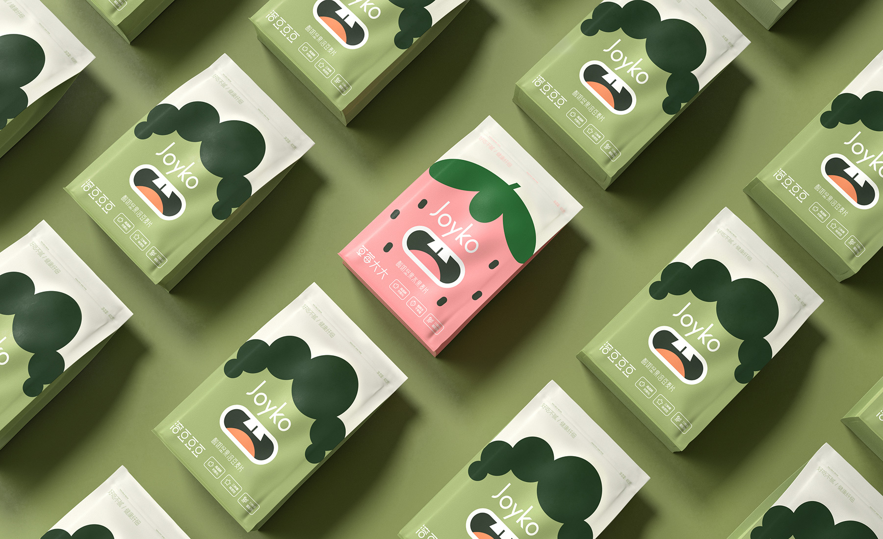 香飘飘旗下joyko品牌设计