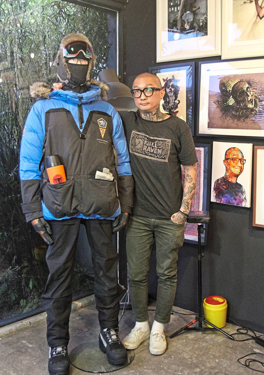 马来西亚华人纹身艺术家蔡永昌 用纹身去传达爱的力量