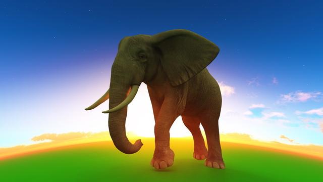 原创关于蚂蚁和大象的一个寓言