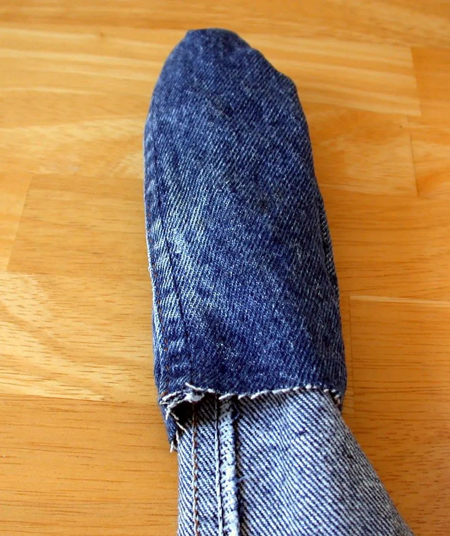 零成本旧牛仔裤改造,感觉又省钱了!