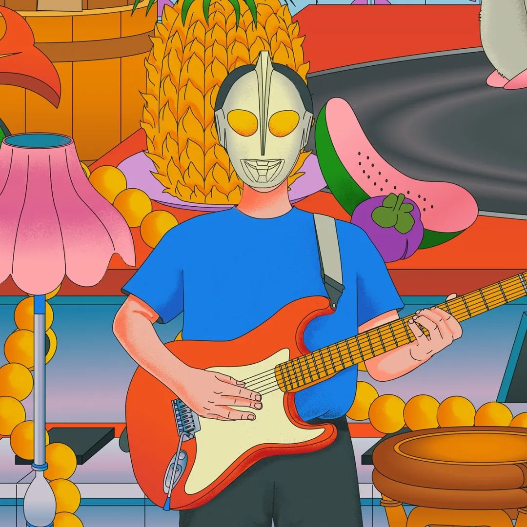 最后结合city pop式的复古画风,让人十分惊喜