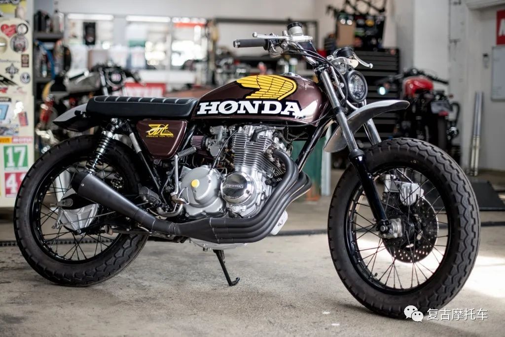 四缸攀爬者hondacb400f每日一车