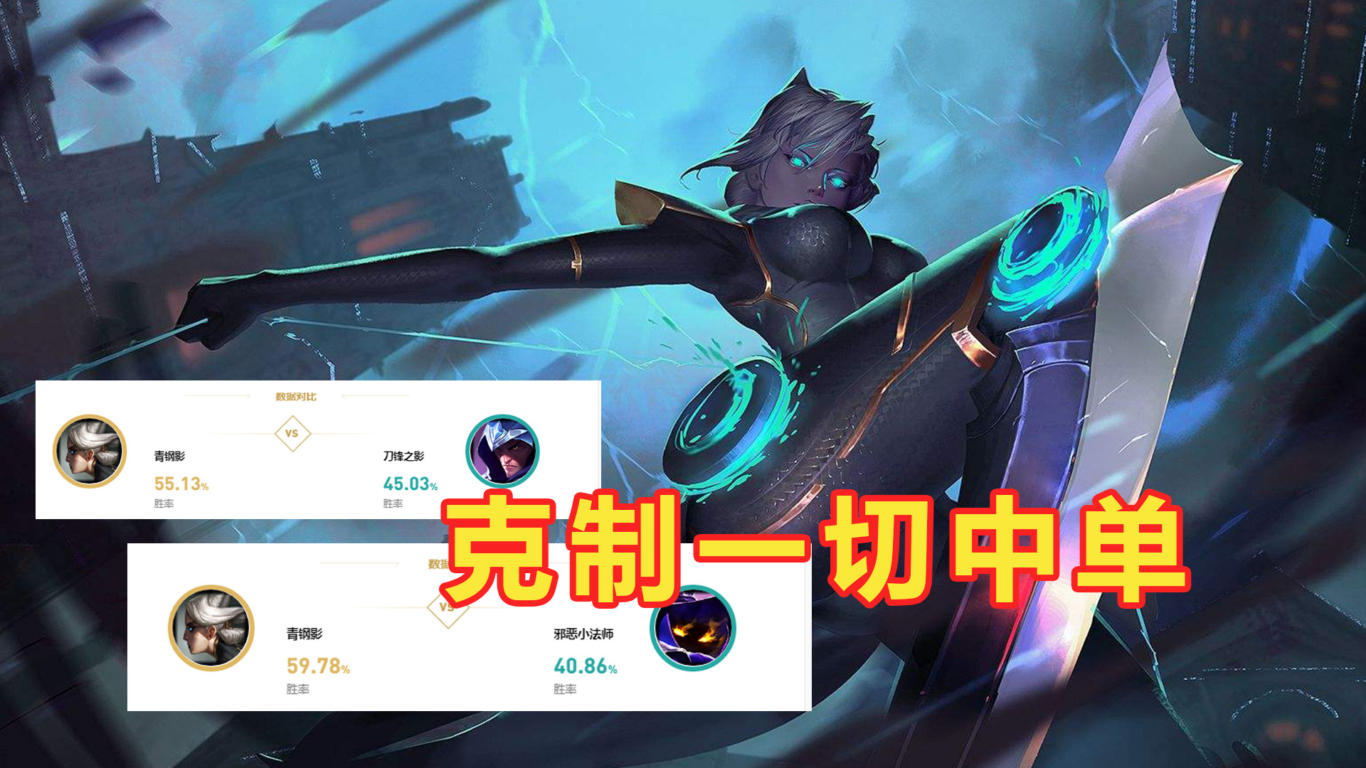 LOL强攻流青钢影火了，对位胜率高达60%，男刀玩家表示很头疼_能力