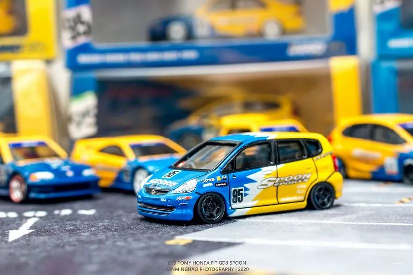 匠人精神&spoon涂装飞度gd改装|模型改装