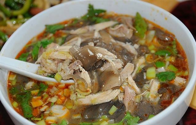 粉皮鸡▲麻肉对不起,永济的美食鲜得你眉毛跳对不起,永济向全国人民