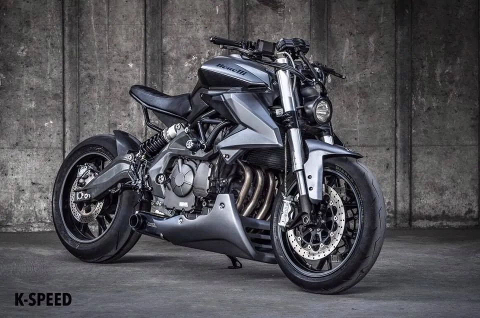 各个角度的帅气贝纳利黄龙600国外改装案例