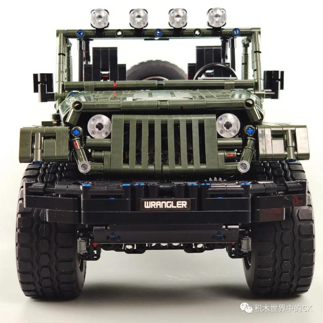 宇星模王13124宇星车模系列牧马人静态版