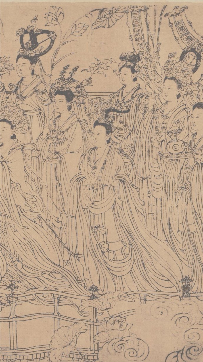 八十七神仙卷 || 你们认为这是吴道子所绘的吗?