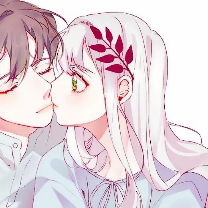 超甜二次元动漫情头因为你我的心脏总是忙个不停