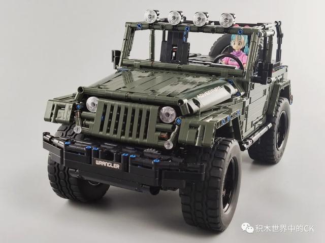 宇星模王13124宇星车模系列牧马人静态版