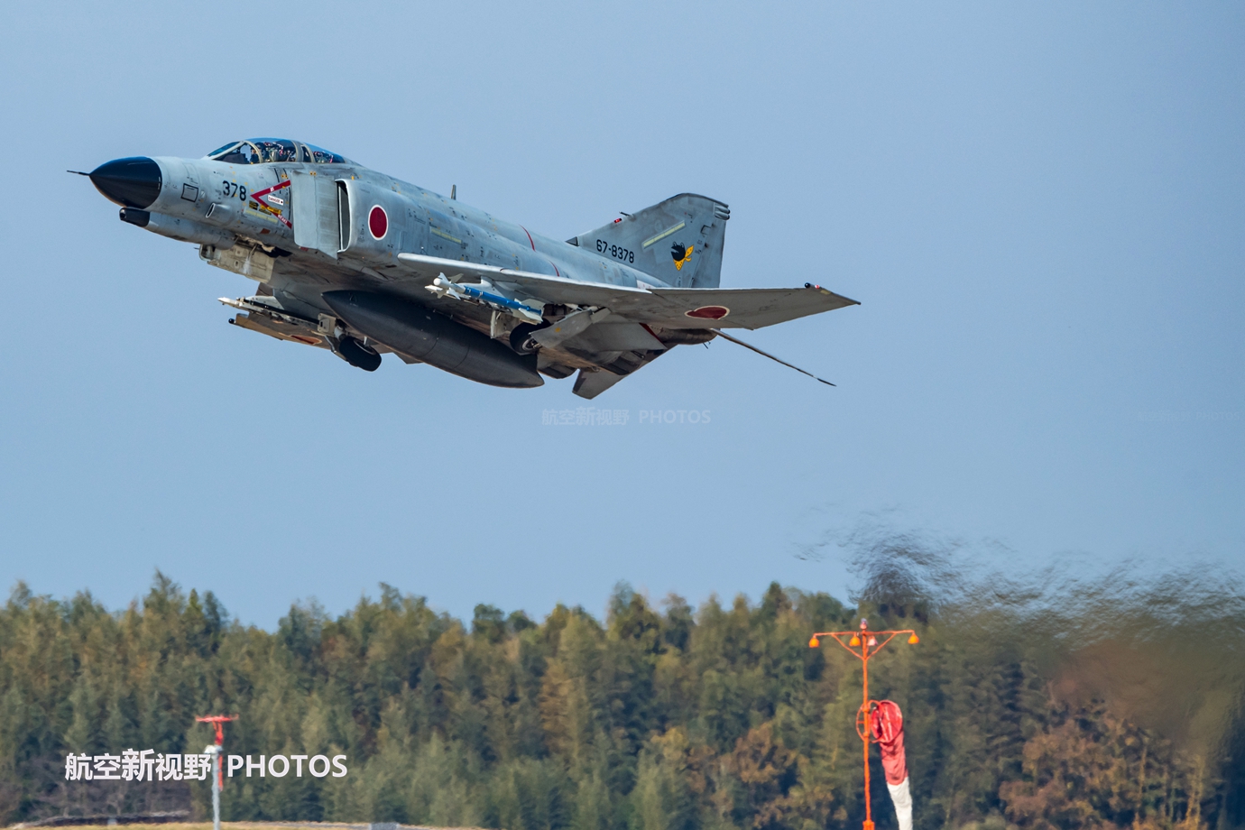 原创最后的f4鬼怪ii战斗机服役近50年日本终于淘汰所有的二代机