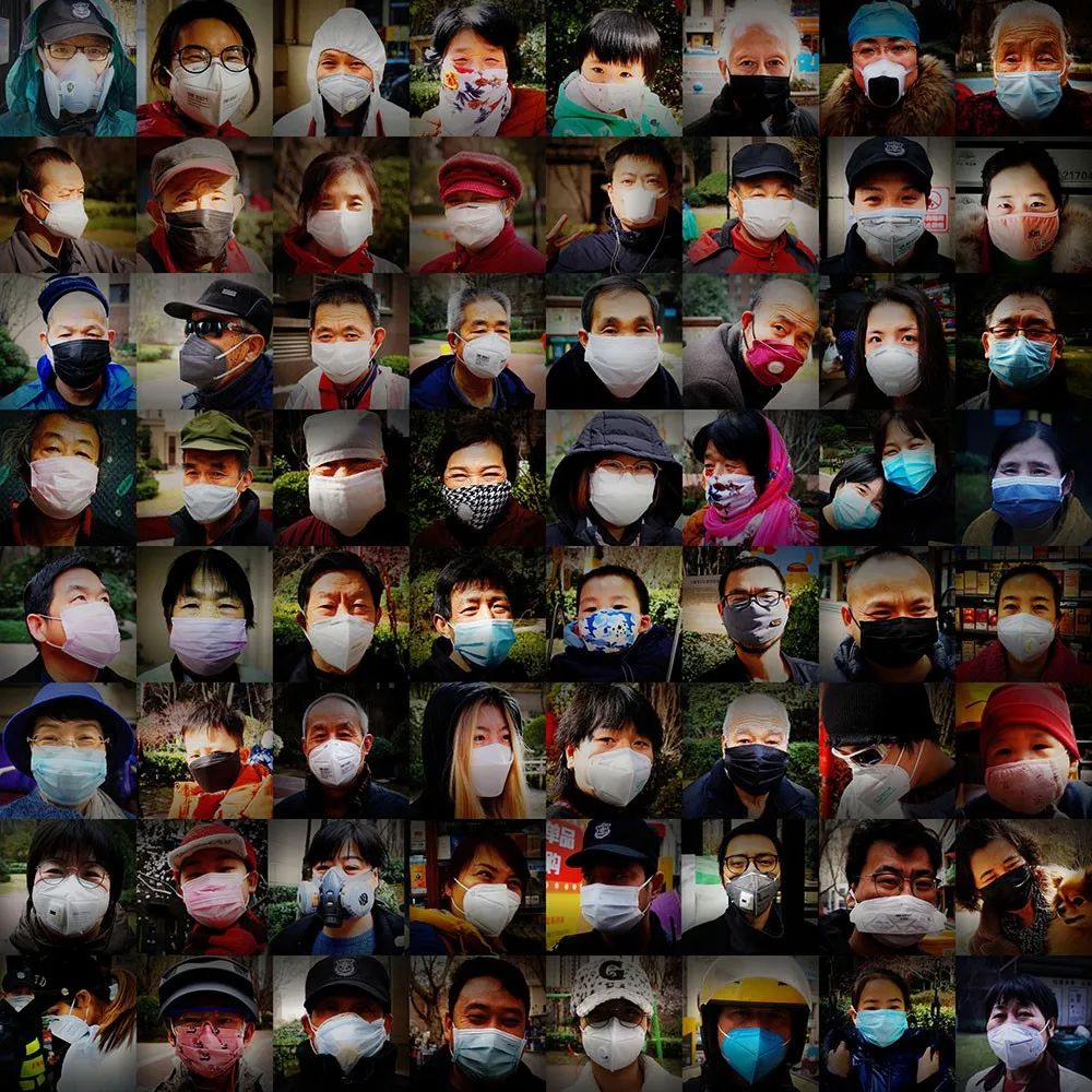 人文肖像陈韶华全民戴口罩的日子
