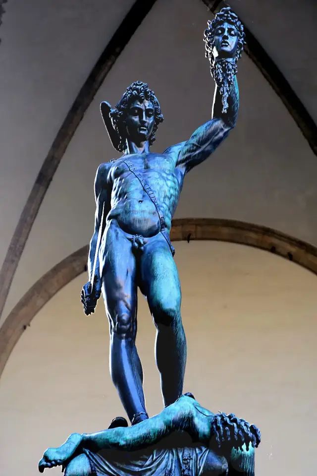 西尼奥列广场凉廊内的雕像故地重游佛罗伦萨4意游未尽81