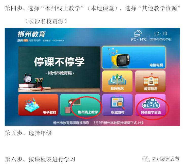 郴州市初中和高中2020什么時候開學?線上課程表已出(圖18)