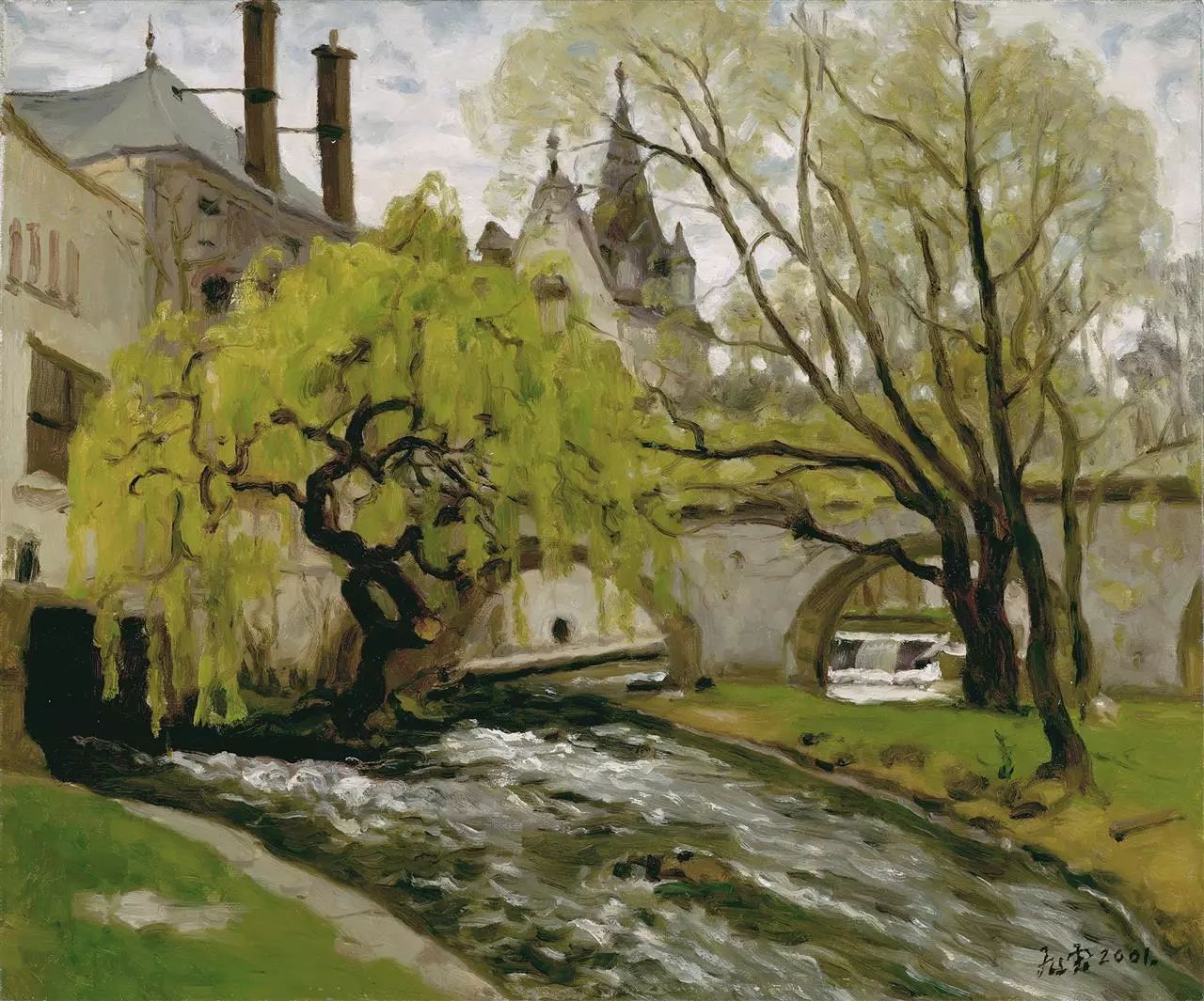 中国写实画派杨飞云