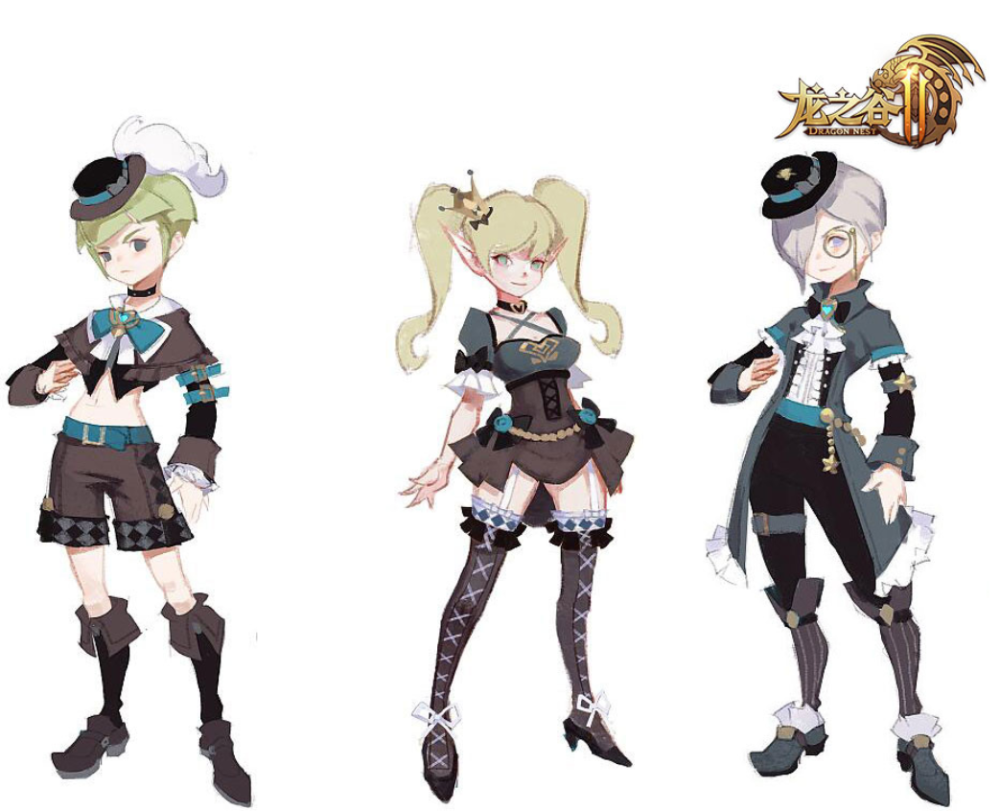 龙之谷2手游:盘点那些曾经的时装,你有心动过吗?_套装