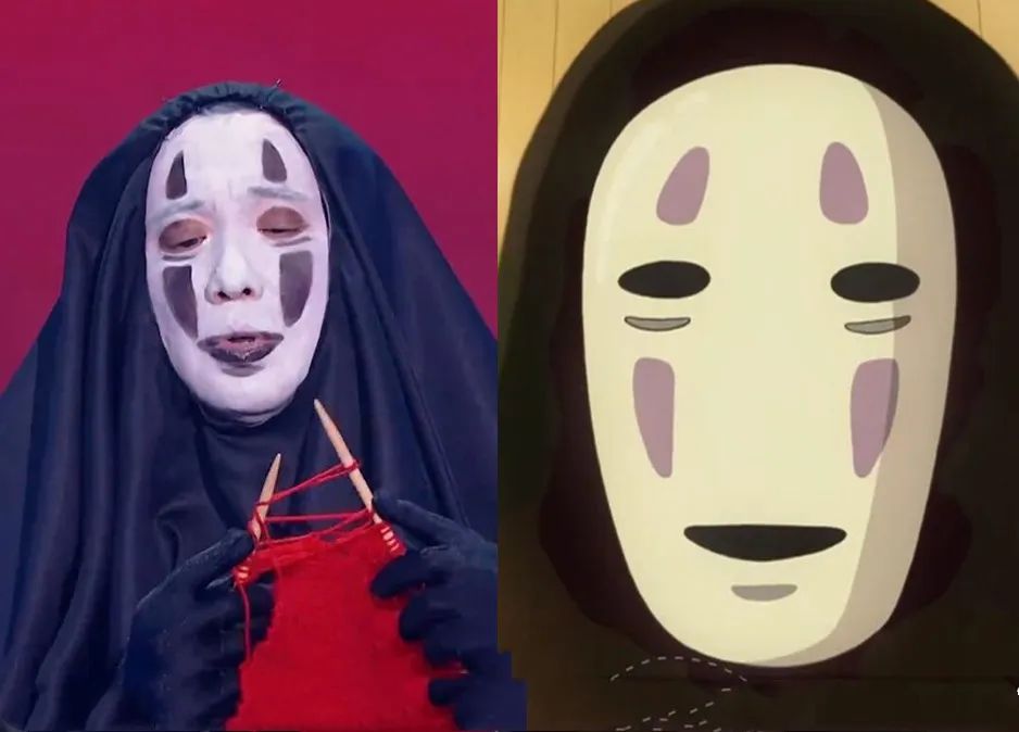 原创当明星穿起cos装沈腾版无脸男让网友笑喷贾玲演肥婆千寻