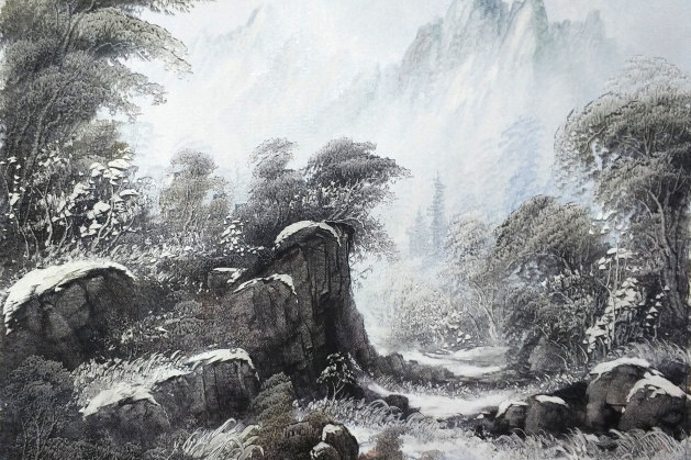 逐梦刀画石德成