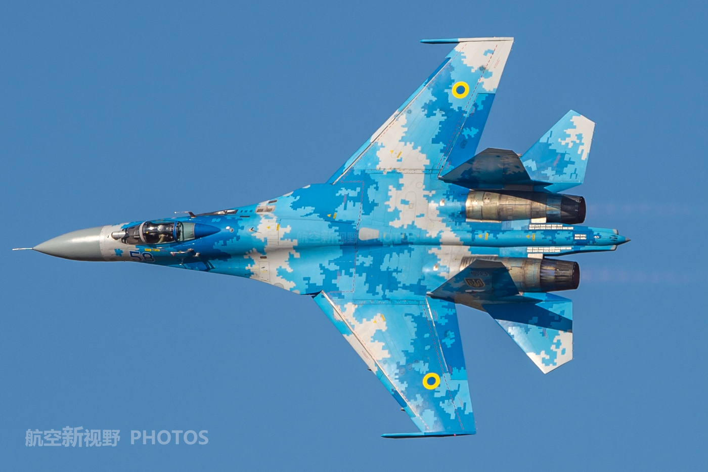 涂装最好看的苏27乌克兰空军的明星战机中看不中用的典型