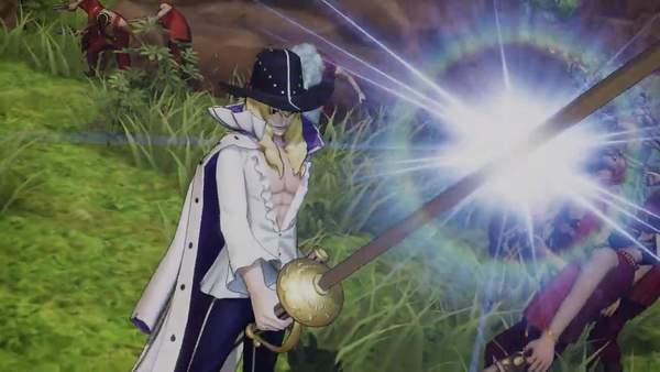 《海贼无双4》"卡文迪许"角色预告 嘴衔玫瑰潇洒浪漫