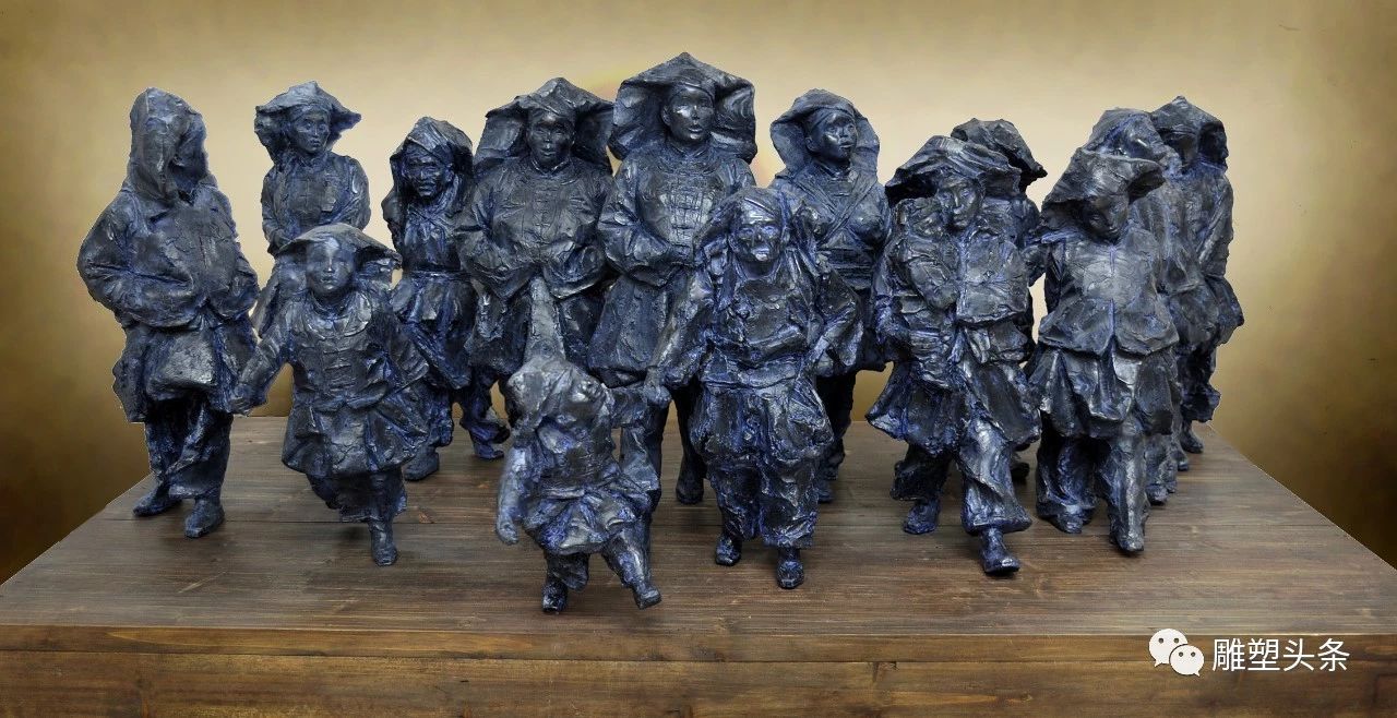 刘宇航丝路之梦2020中国民勤第三届沙漠雕塑国际创作营入选雕塑家