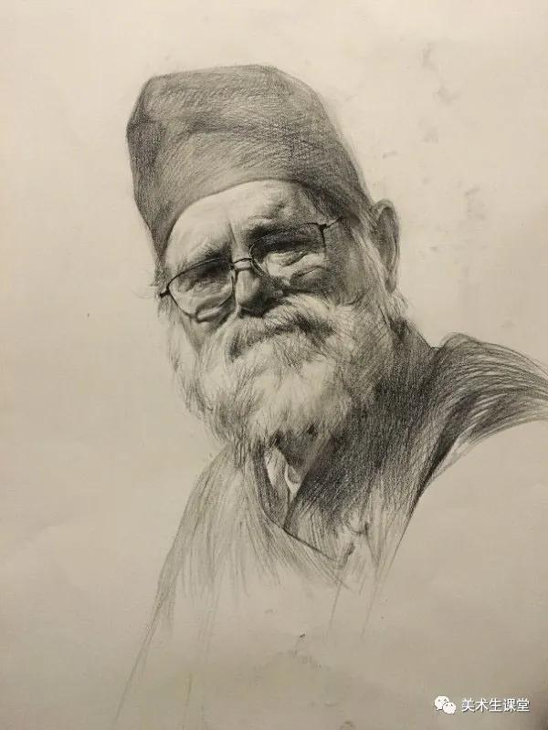 谢军速写作品赏析