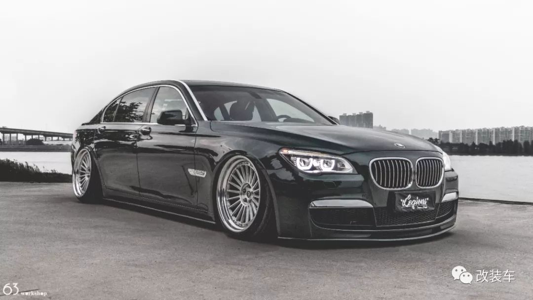 资深改装玩家打造宝马740li极致姿态让这台车年轻十岁