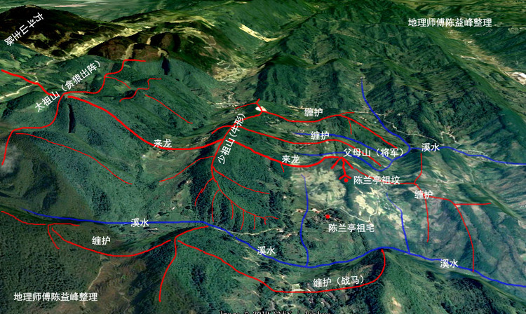 陳益峰將軍帶dao陳蘭亭中將的祖墳