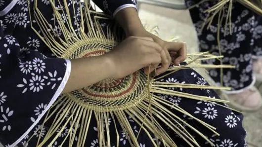 翥云小讲堂嘉定非遗文化徐行草编