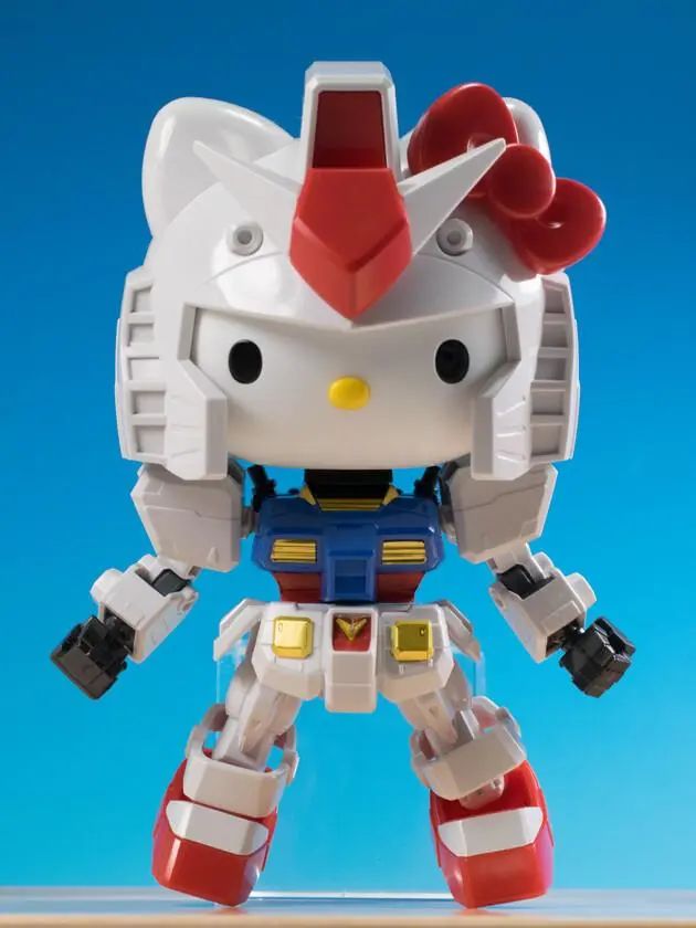 hellokitty拼装高达玩物桑志