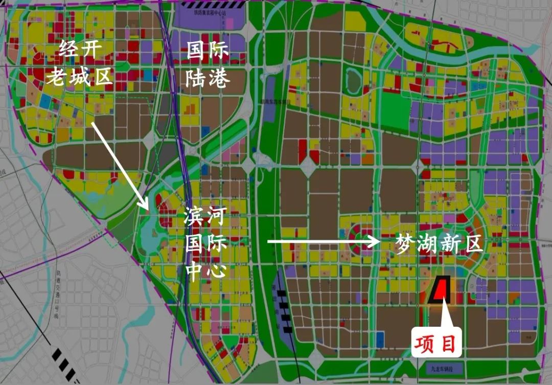 中建七局落地鄭州經開區17號地塊項目