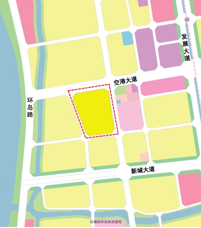 最新揭阳榕江新城生活组团规划方案