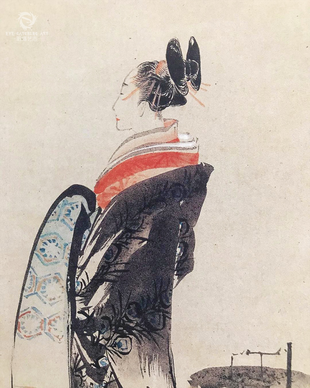 原创大师也难过美人关葛饰北斋与铃木春信的浮世绘美人图