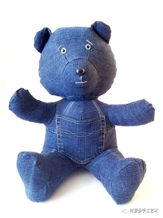 孩子不穿的旧衣服都改造成泰迪熊妈妈太聪明了附教程