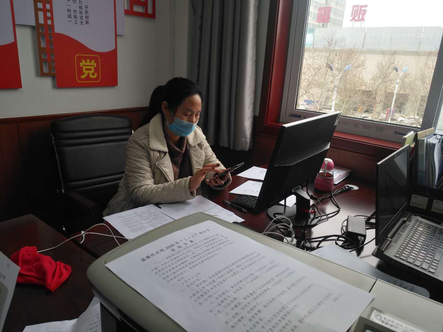 陕州区大营镇温塘村:别出心裁庆
