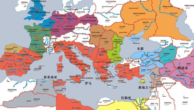 原创努米底亚王国罗马在北非牵制迦太基和其他部落的忠诚盟友